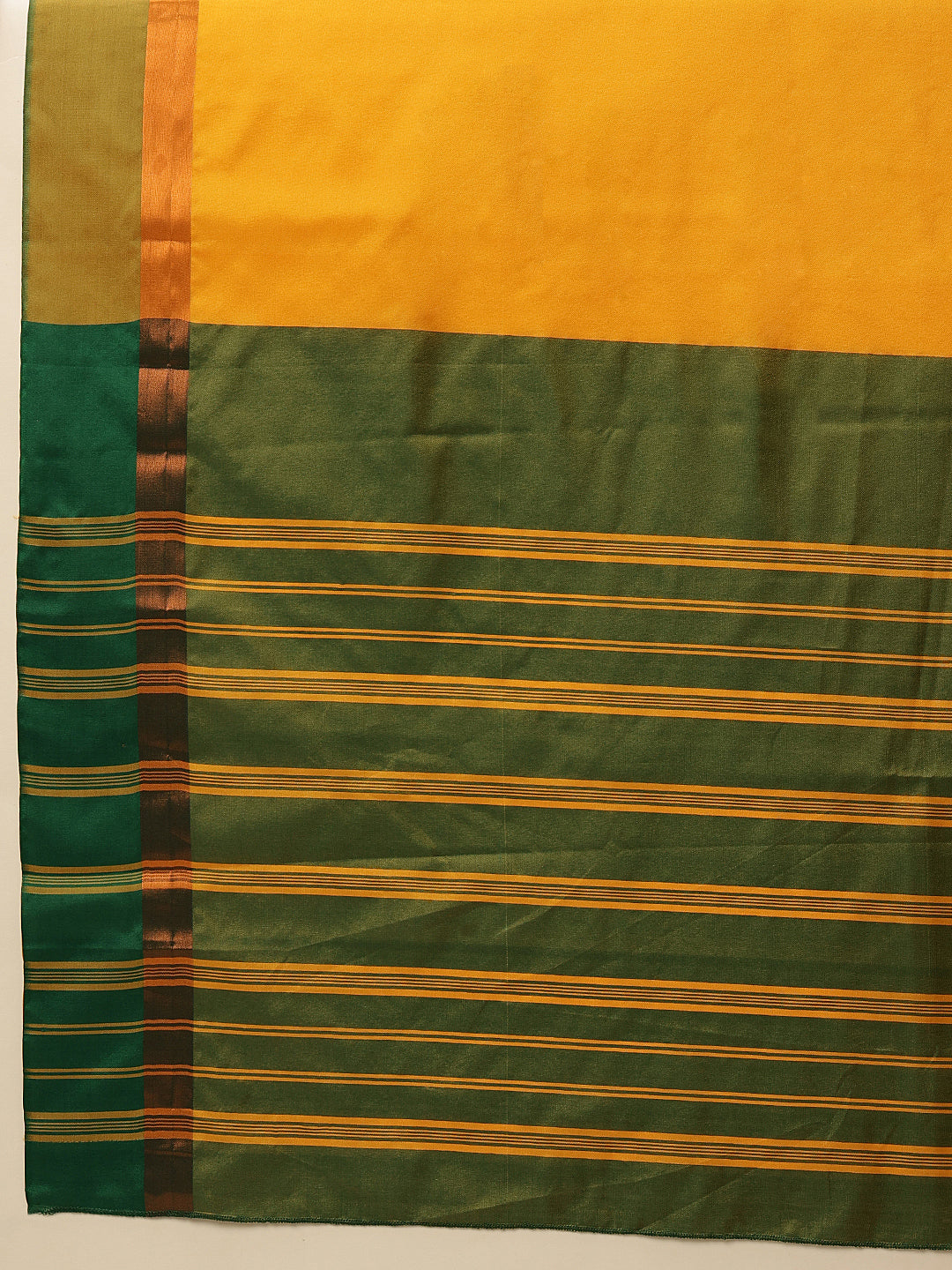 Banarasi Art Silk Uppada Pattu Solid Green Saree