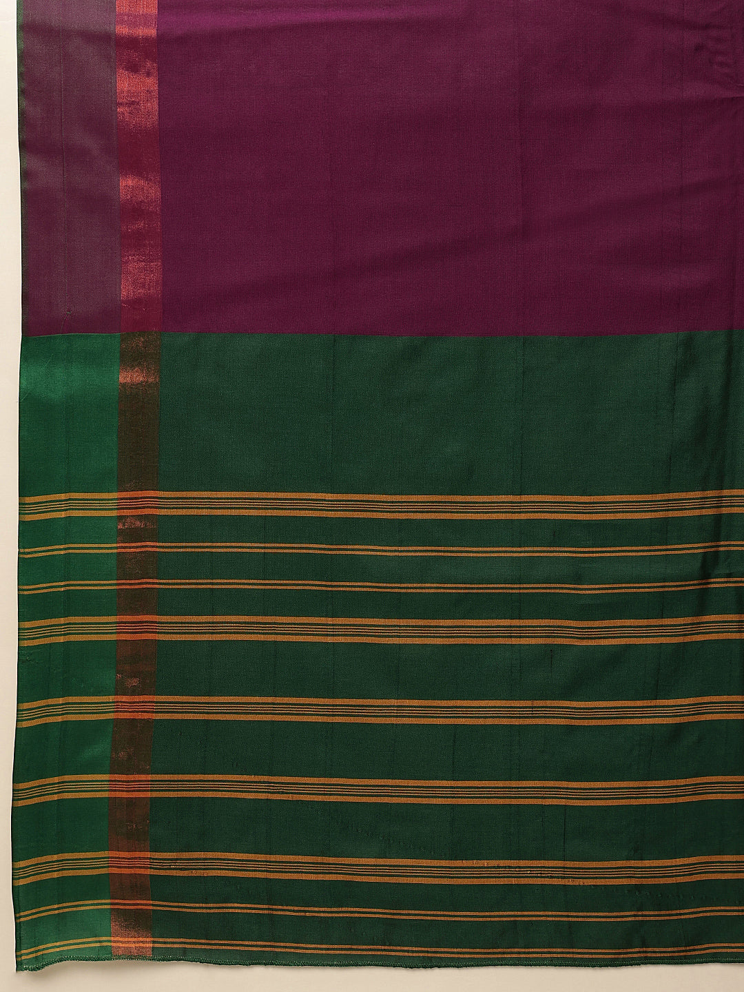 Banarasi Art Silk Uppada Pattu Solid Green Saree