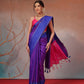 Daily Wear Banarasi Art Silk Uppada Pattu Solid Arani Saree