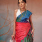 Daily Wear Banarasi Art Silk Uppada Pattu Solid Arani Saree
