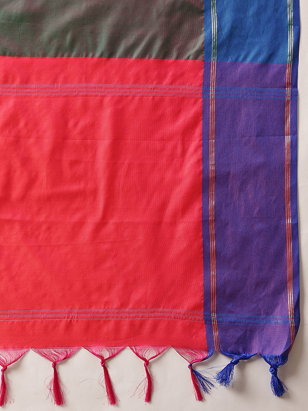 Daily Wear Banarasi Art Silk Uppada Pattu Solid Arani Saree