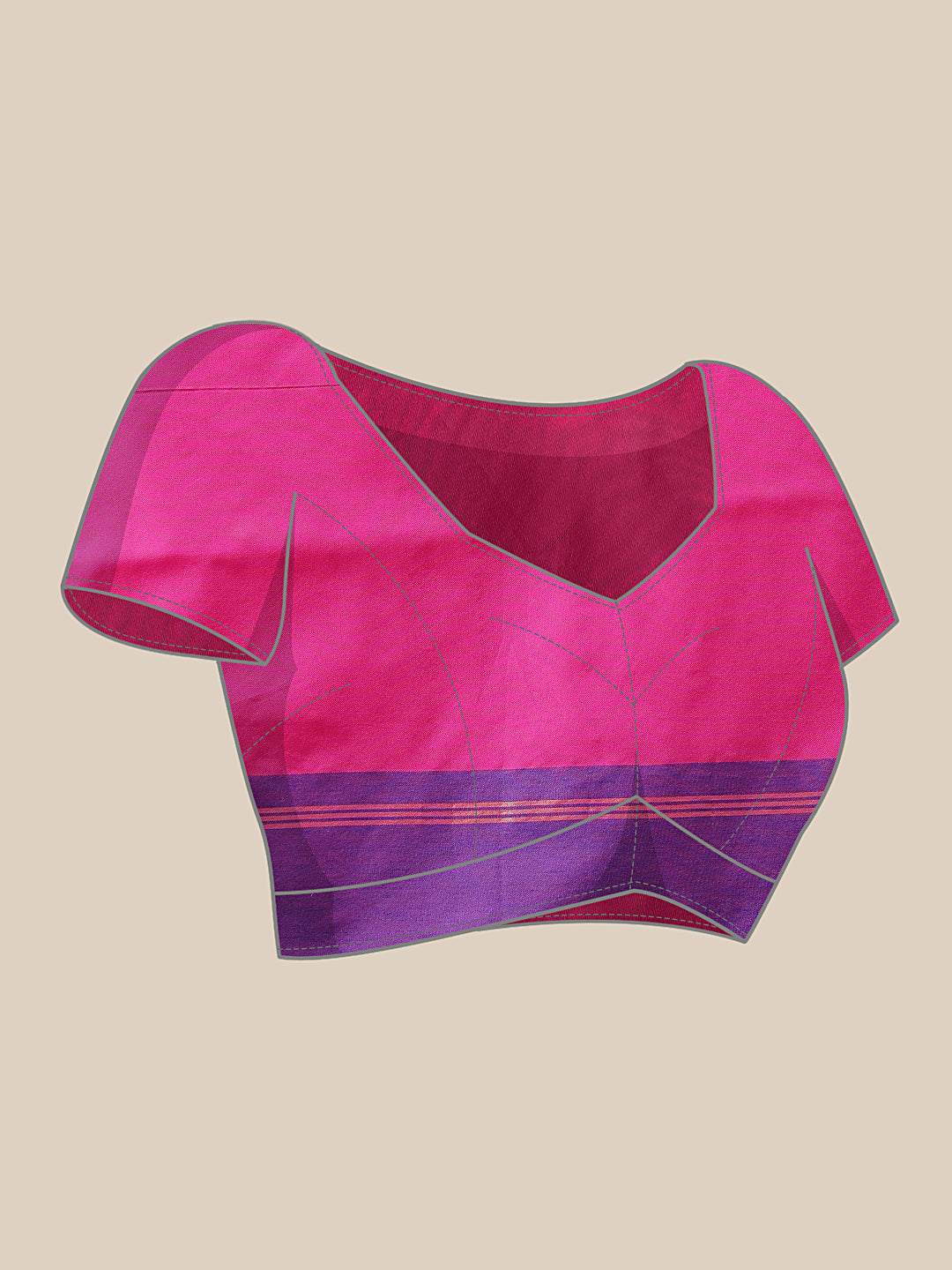Daily Wear Banarasi Art Silk Uppada Pattu Solid Arani Saree