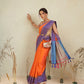 Daily Wear Banarasi Art Silk Uppada Pattu Solid Arani Saree