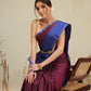 Daily Wear Banarasi Art Silk Uppada Pattu Solid Arani Saree