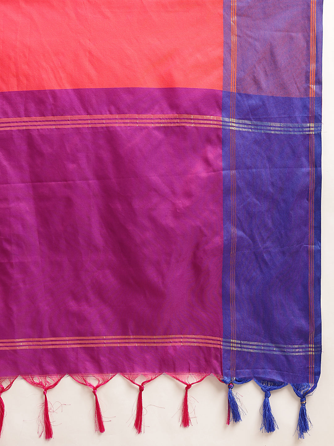 Daily Wear Banarasi Art Silk Uppada Pattu Solid Arani Saree