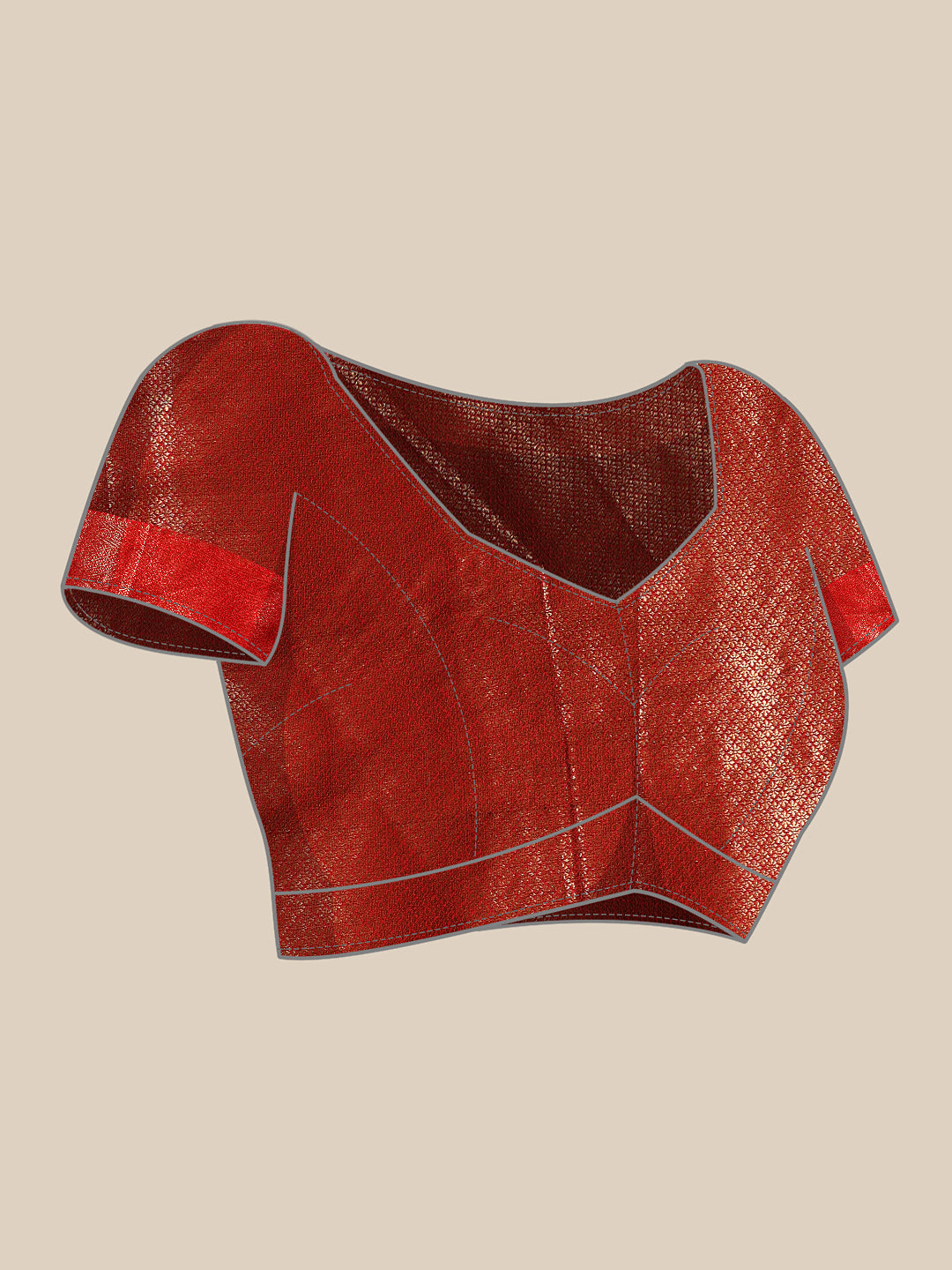 Banarasi Soft Silk Jal Design Saree with Contrast Border and Pallu