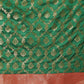 Banarasi Soft Silk Jal Design Saree with Contrast Border and Pallu