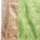 Women's Tissue Silk Silver Zari Saree