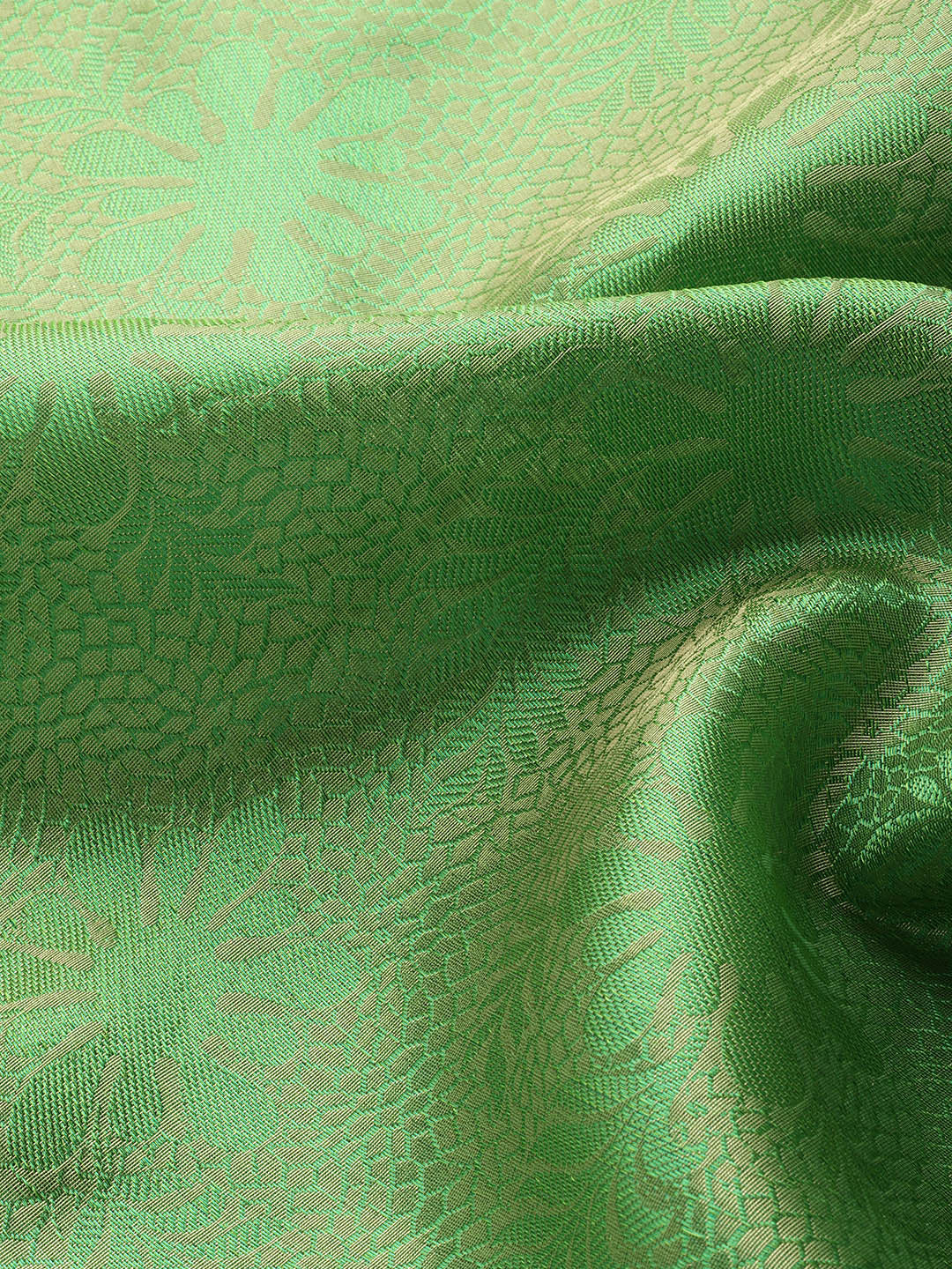 Women's Tissue Silk Silver Zari Saree