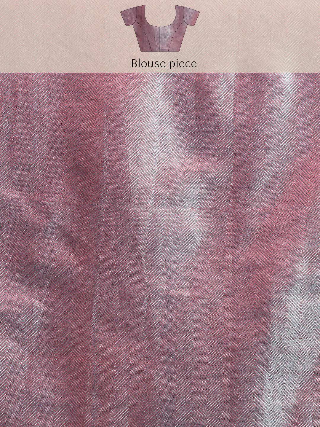 Women's Tissue Silk Silver Zari Saree