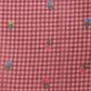 Wine Multicolor Rose Digital Printed Chanderi Saree