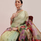 Animal Digital Print Chanderi Saree