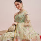 Animal Digital Print Chanderi Saree