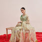 Animal Digital Print Chanderi Saree