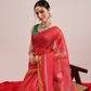Animal Digital Print Chanderi Saree
