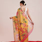Fruits Printed Chanderi Cotton Saree