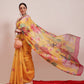 Fruits Printed Chanderi Cotton Saree