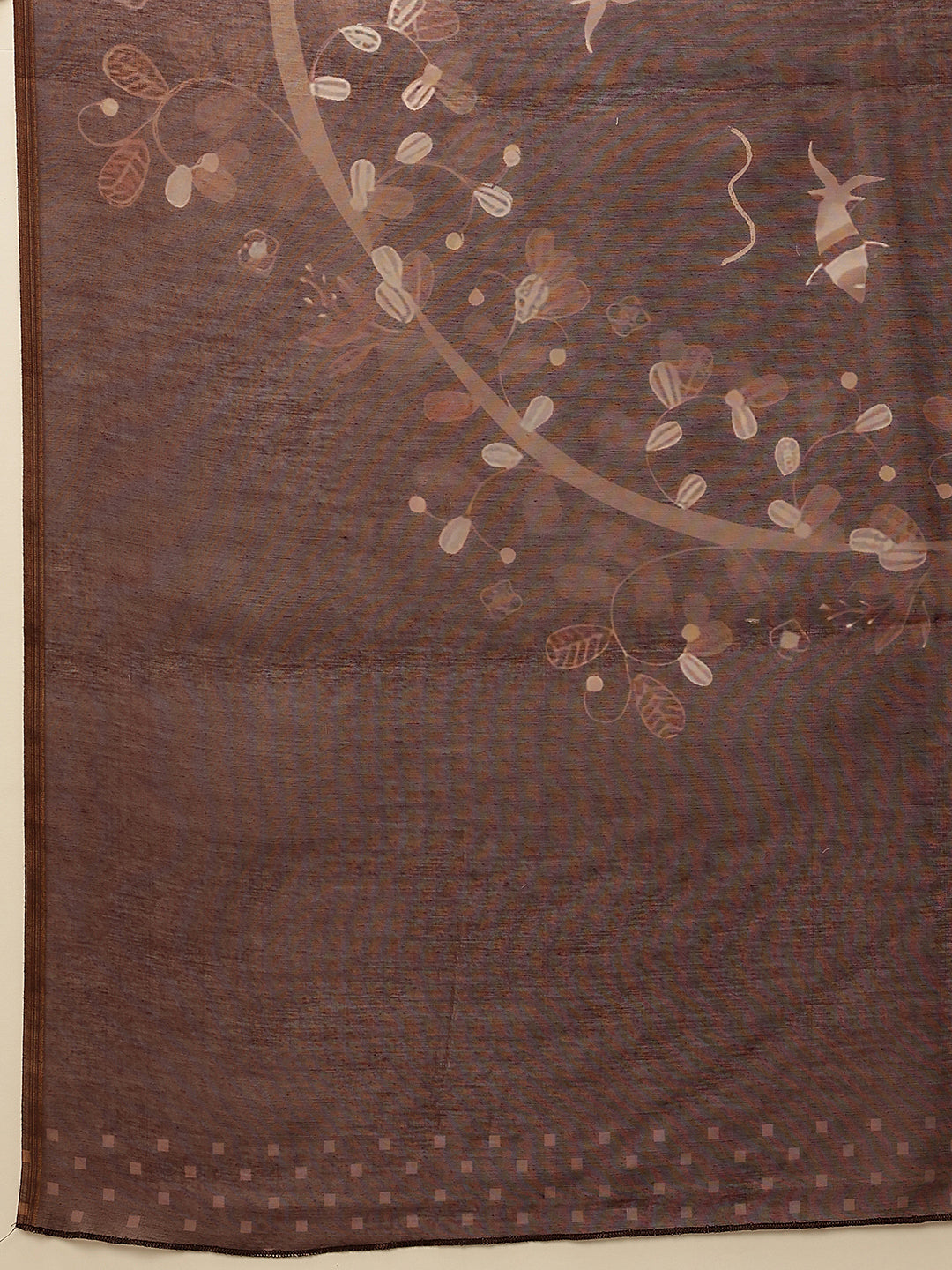 Chanderi Cotton Digital Printed Saree