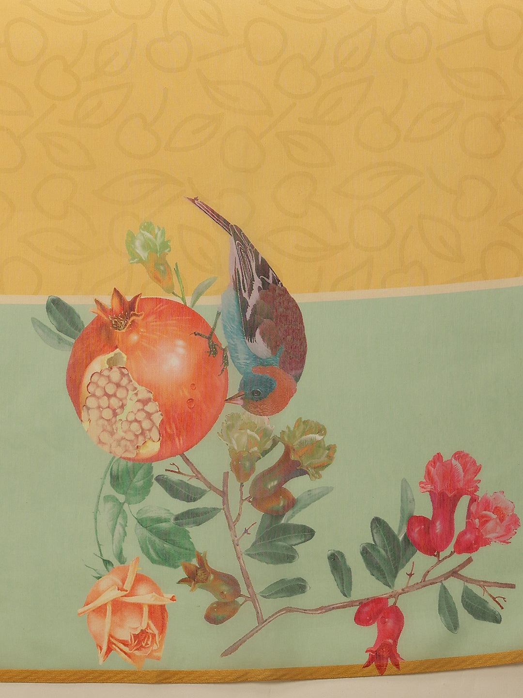 Chanderi Cotton Digital Printed Saree