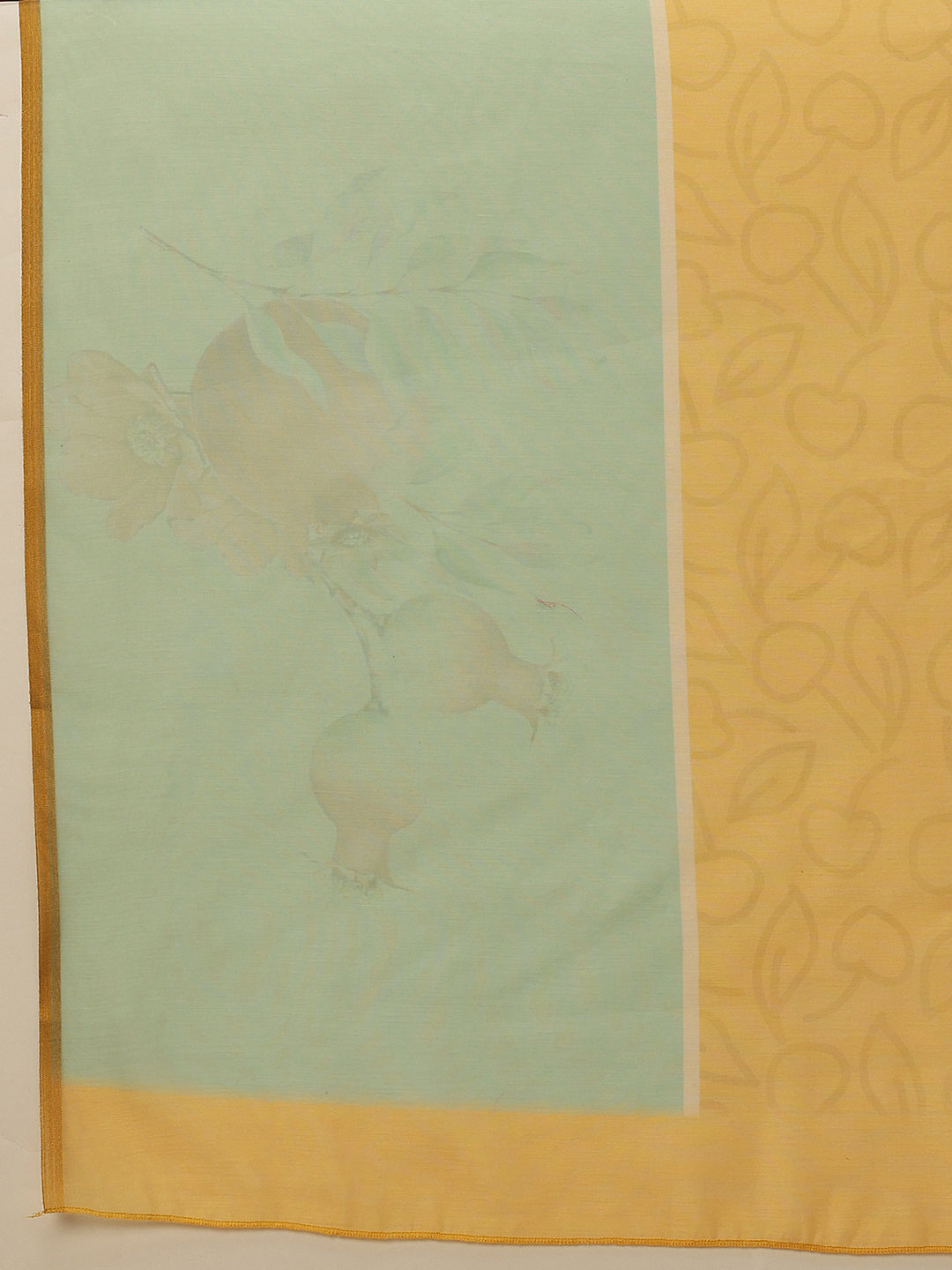 Chanderi Cotton Digital Printed Saree