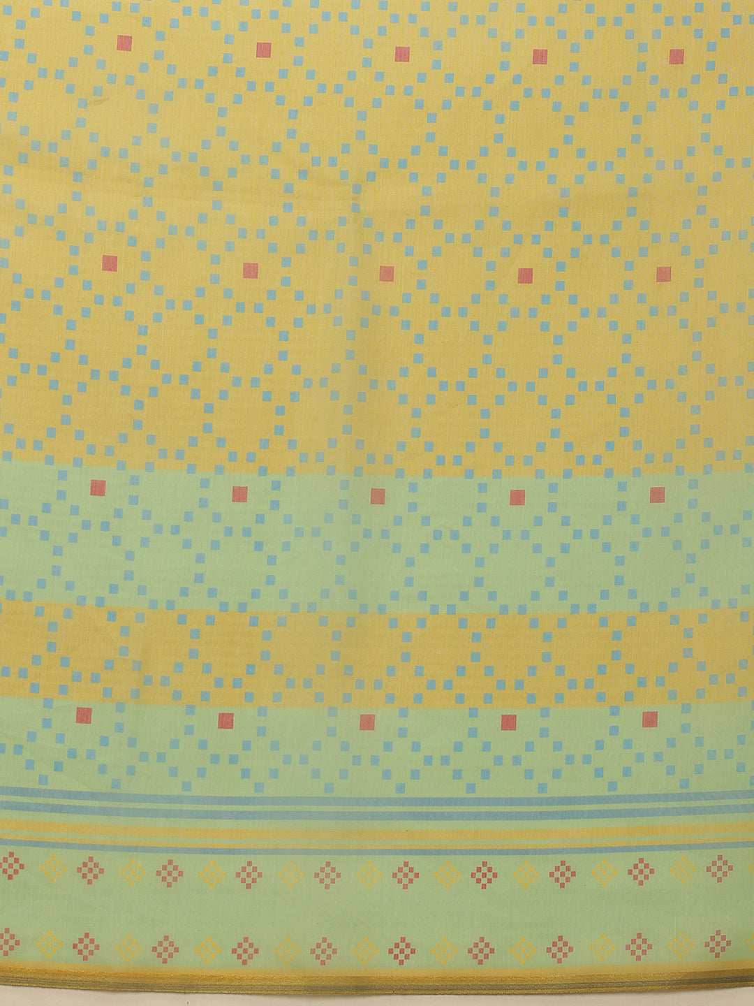 Chanderi Cotton Digital Printed Saree