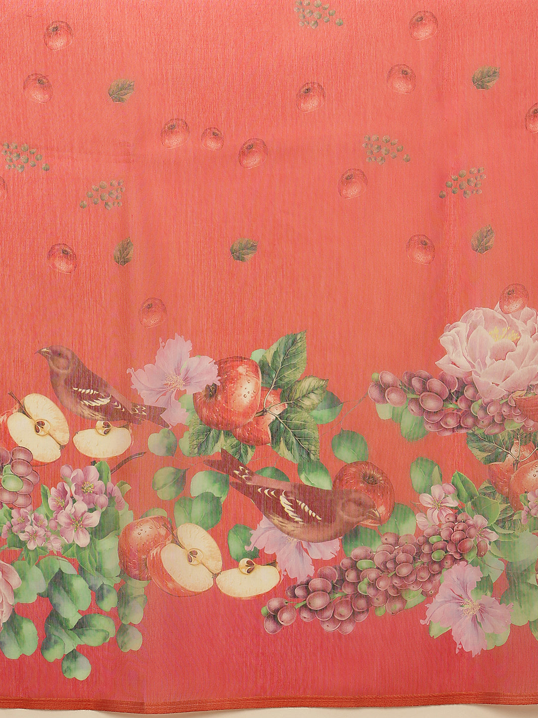 Chanderi Cotton Digital Printed Saree