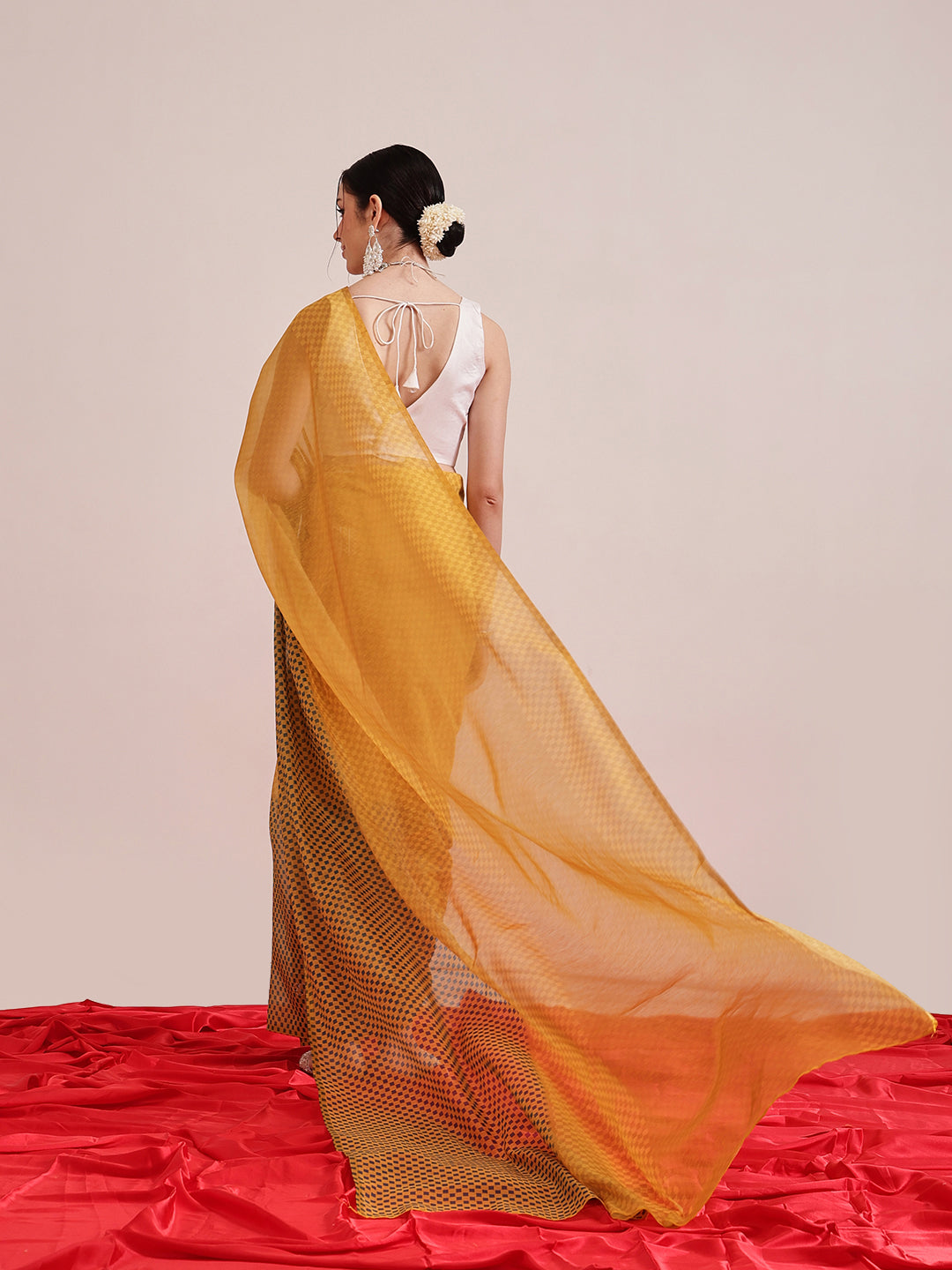 Chanderi Cotton Digital Printed Saree