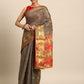 Women's Floral Woven Cotton Saree