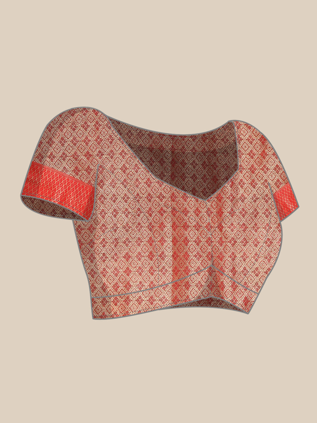 Women's Kanjiwaram Silk Woven Saree