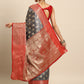 Women's Kanjiwaram Silk Woven Saree