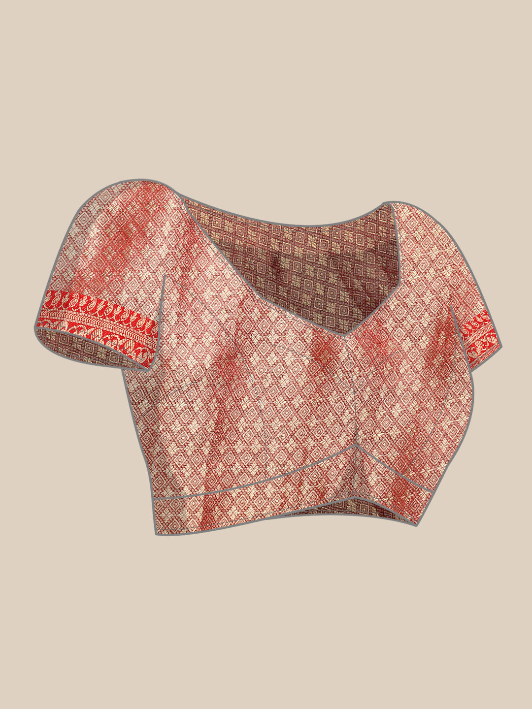 Women's Kanjiwaram Silk Woven Saree