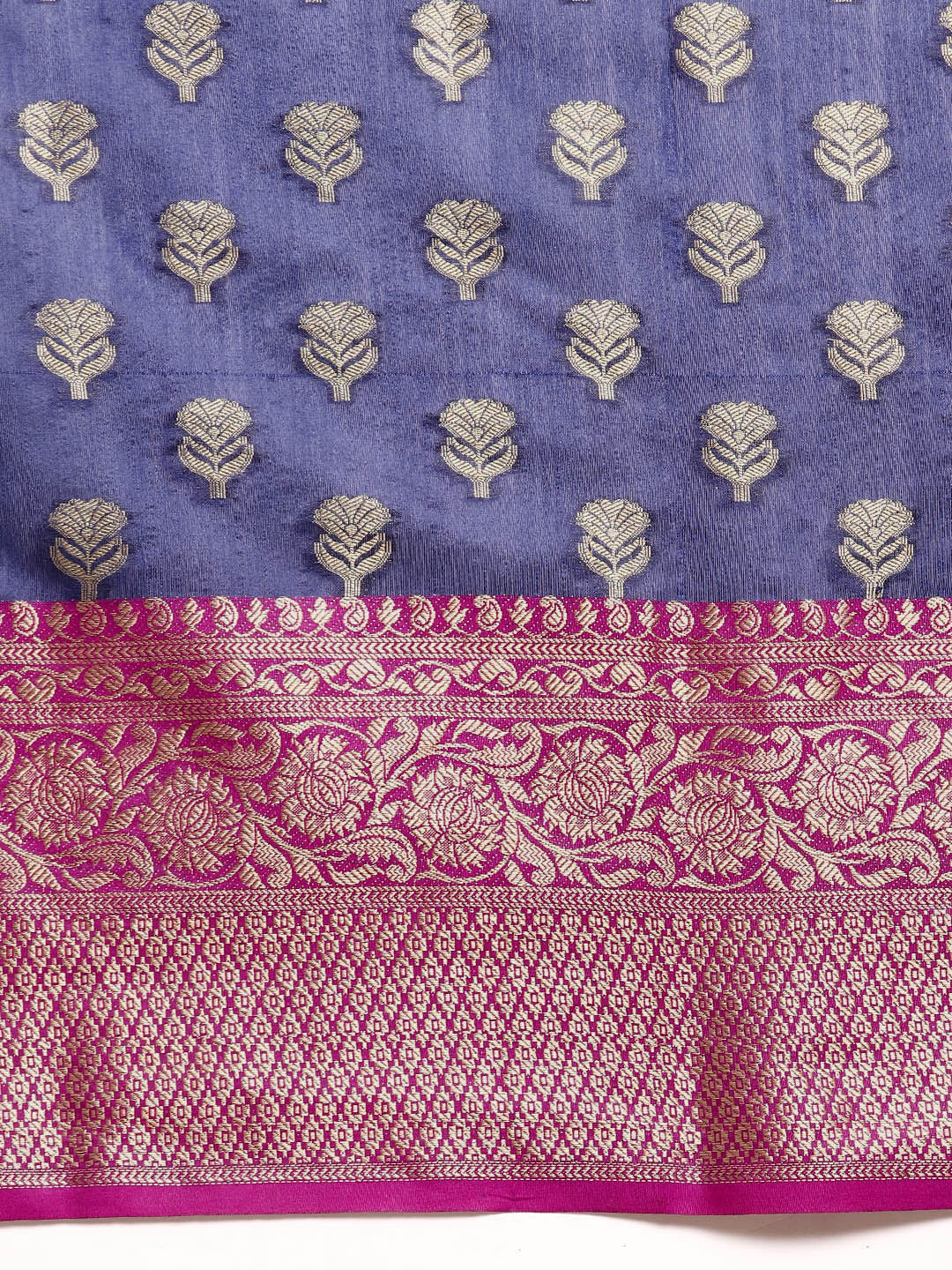 Women's Kanjiwaram Silk Woven Saree