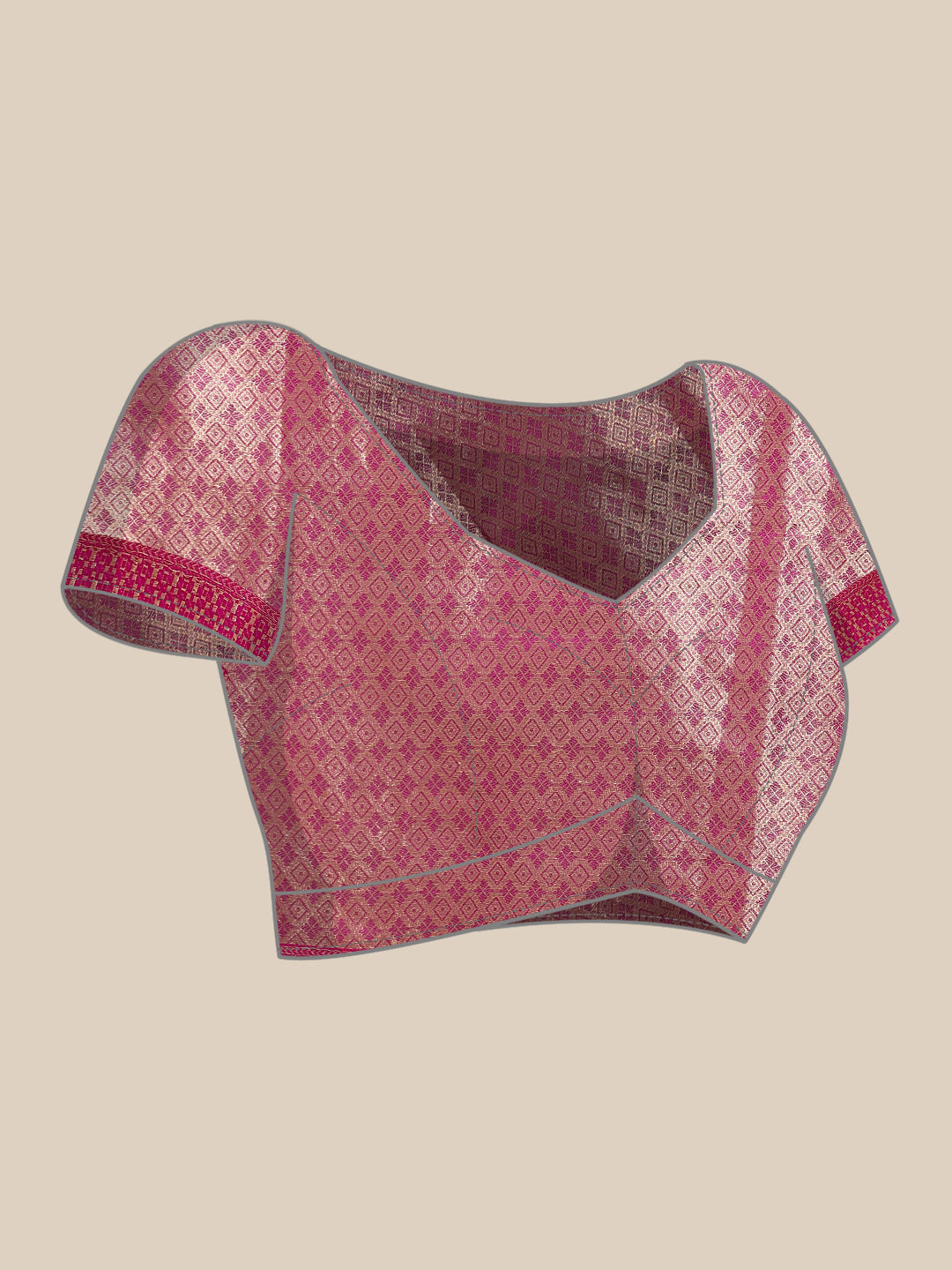 Women's Kanjiwaram Silk Woven Saree