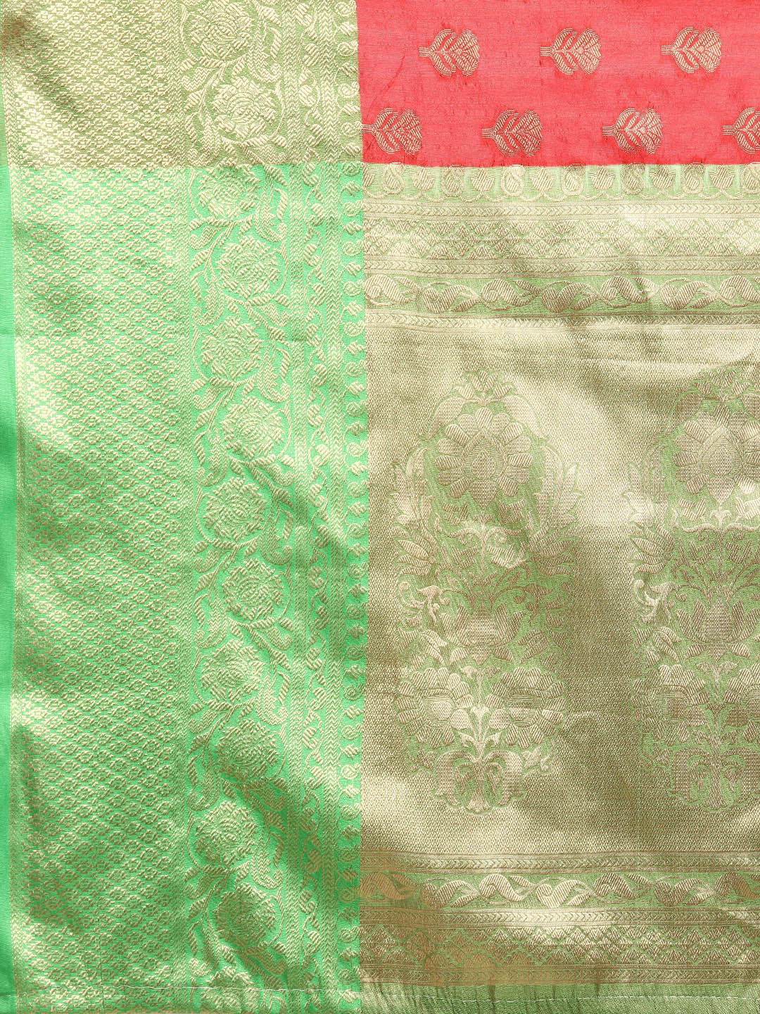 Women's Kanjiwaram Silk Woven Saree