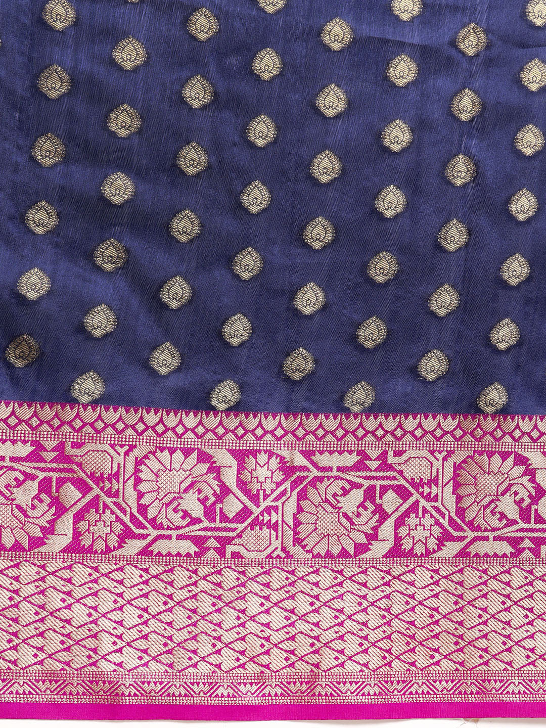 Women's Kanjiwaram Silk Woven Saree