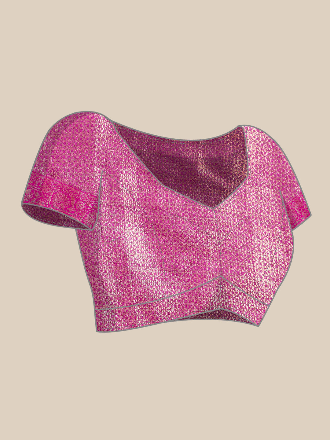 Women's Kanjiwaram Silk Woven Saree