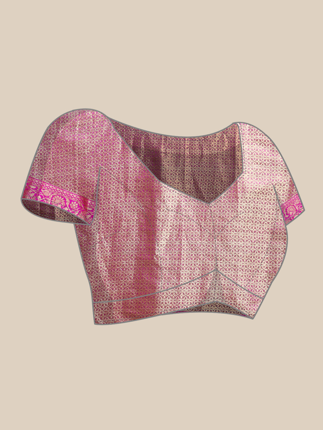 Women's Kanjiwaram Silk Woven Saree