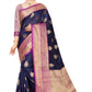 Women's Kanjiwaram Silk Woven Saree