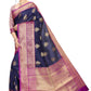 Women's Kanjiwaram Silk Woven Saree
