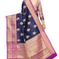 Women's Kanjiwaram Silk Woven Saree