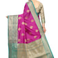 Women's Kanjiwaram Silk Woven Saree