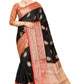 Women's Kanjiwaram Silk Woven Saree