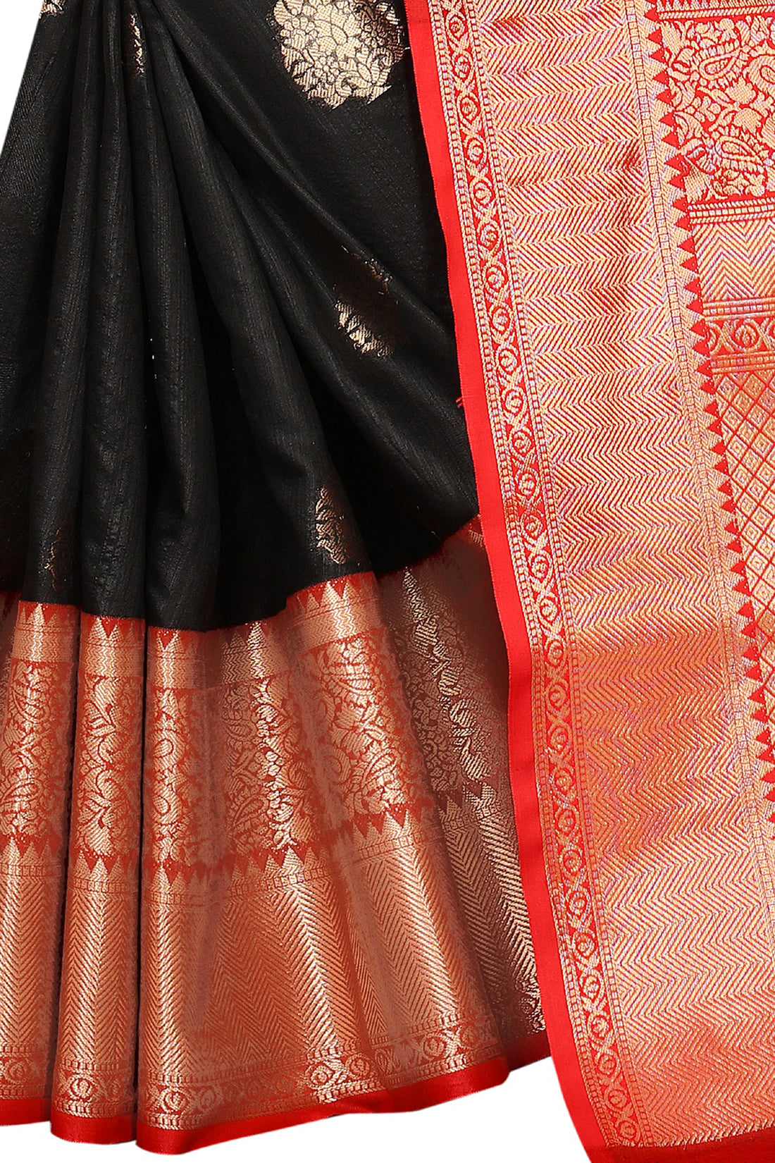 Women's Kanjiwaram Silk Woven Saree