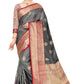 Women's Kanjiwaram Silk Woven Saree