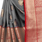 Women's Kanjiwaram Silk Woven Saree