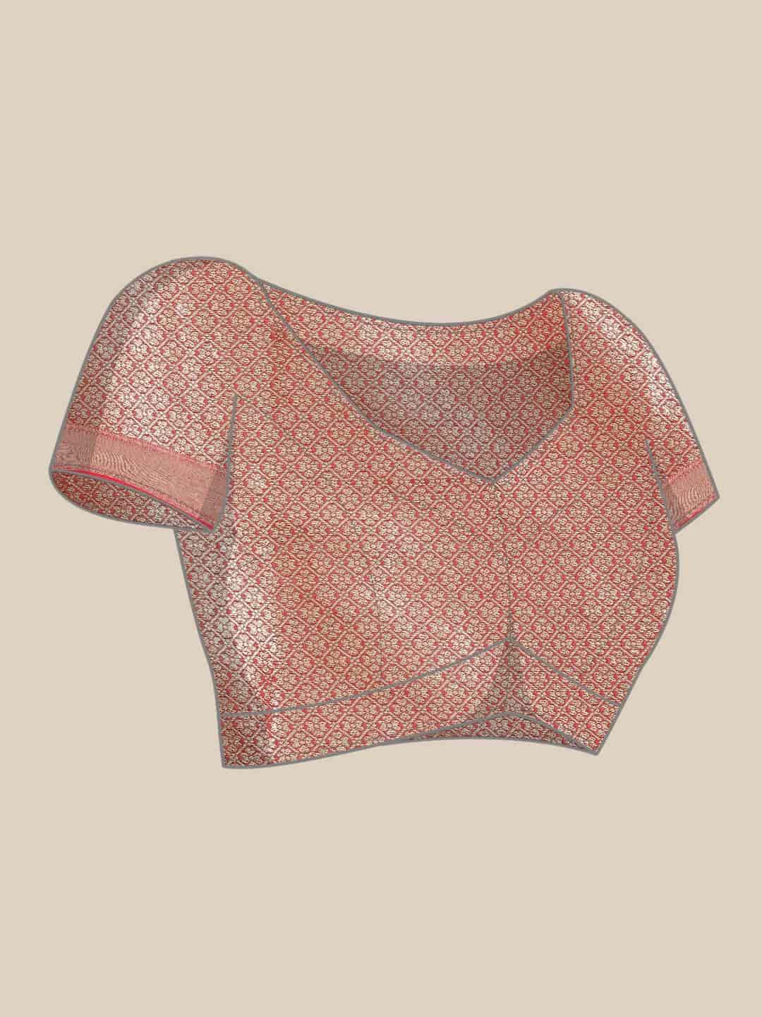 Women's Kanjiwaram Silk Woven Saree