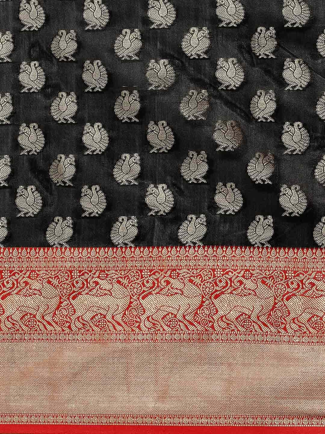 Women's Kanjiwaram Silk Woven Saree