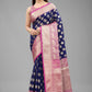 Women's Kanjiwaram Silk Woven Saree