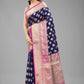 Women's Kanjiwaram Silk Woven Saree