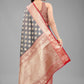 Women's Kanjiwaram Silk Woven Saree